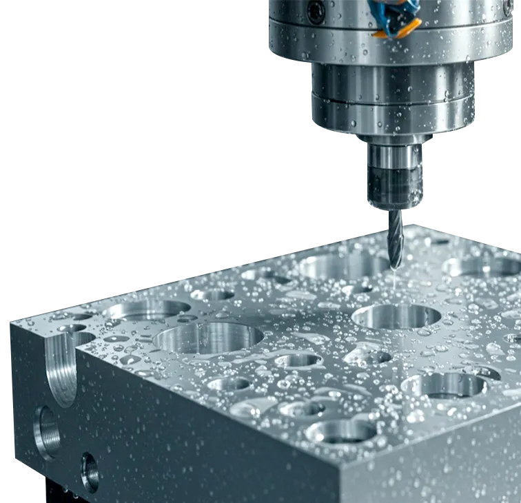 Custom Baseplate Holes & Roughing Ready